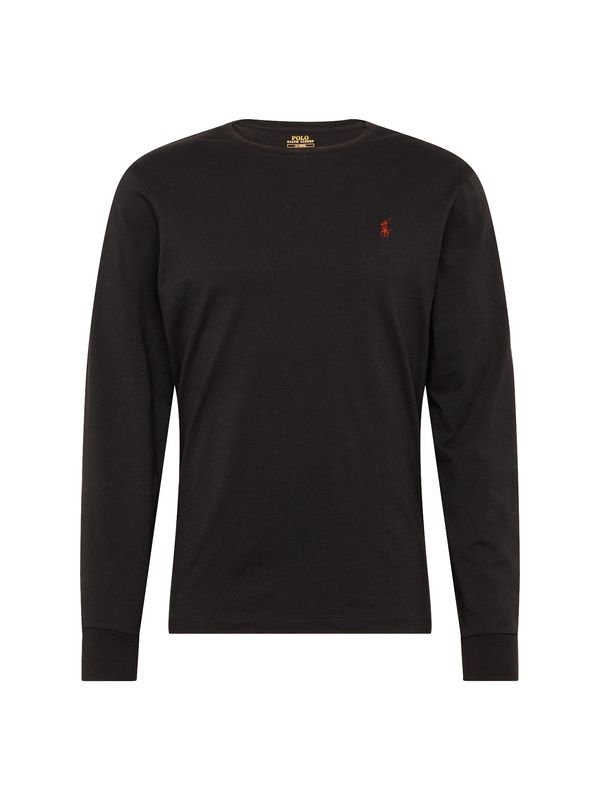 Polo Ralph Lauren Polo Ralph Lauren Majica '26/1 JERSEY-LSL-TSH'  crvena / crna