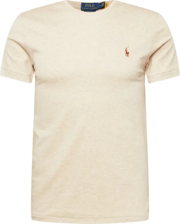 Polo Ralph Lauren Polo Ralph Lauren Majica  bež melange / karamela / koraljna / crna