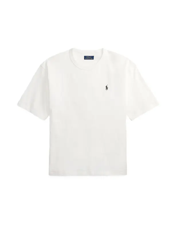 Polo Ralph Lauren Polo Ralph Lauren Majica  crna / bijela