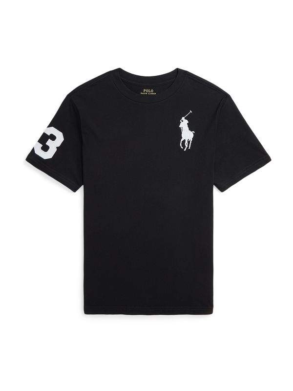 Polo Ralph Lauren Polo Ralph Lauren Majica  crna / bijela
