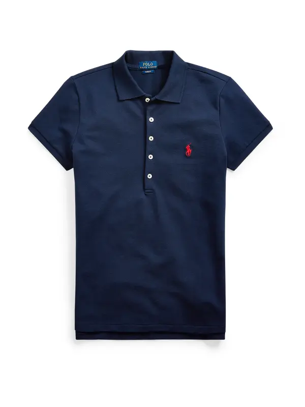 Polo Ralph Lauren Polo Ralph Lauren Majica 'Julie'  mornarsko plava / crvena