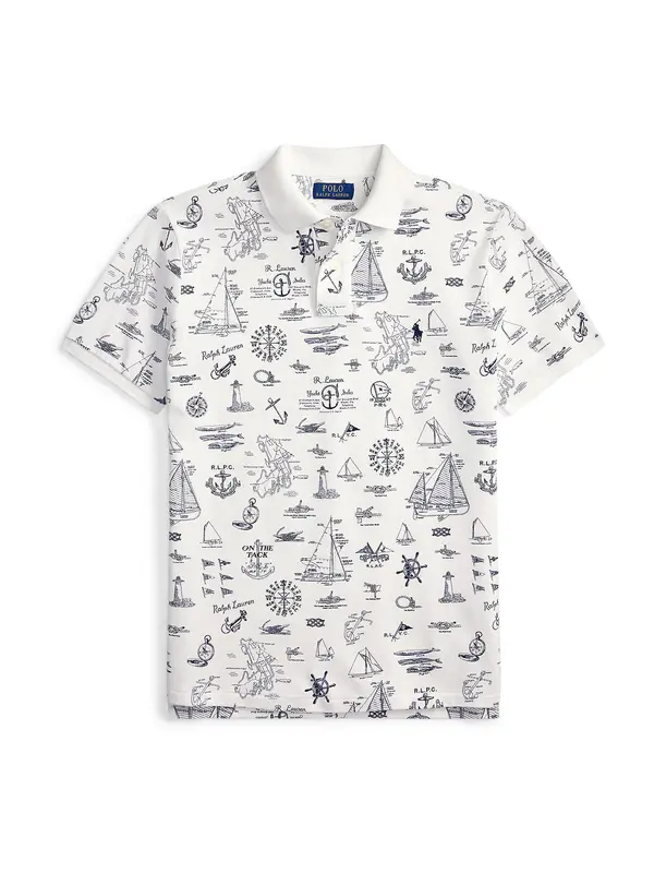Polo Ralph Lauren Polo Ralph Lauren Majica  mornarsko plava / bijela