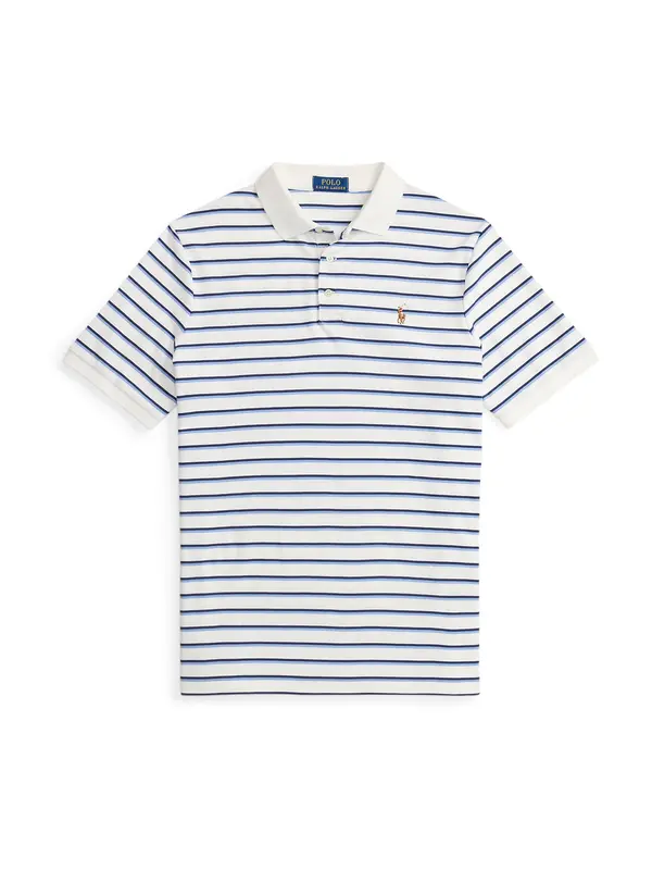 Polo Ralph Lauren Polo Ralph Lauren Majica  mornarsko plava / kraljevsko plava / čokolada / bijela