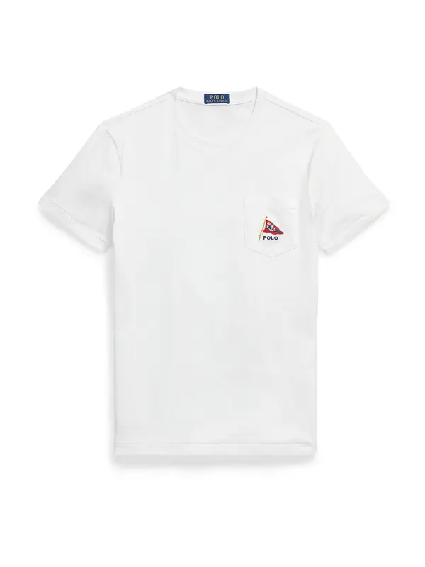 Polo Ralph Lauren Polo Ralph Lauren Majica  mornarsko plava / tamo žuta / crvena / bijela