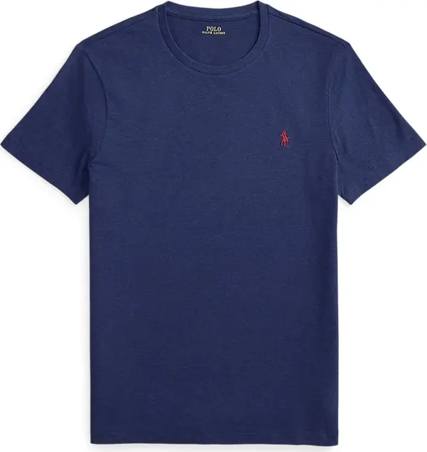 Polo Ralph Lauren Polo Ralph Lauren Majica  morsko plava / crvena