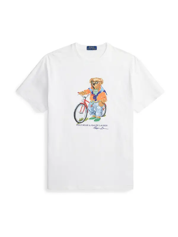 Polo Ralph Lauren Polo Ralph Lauren Majica  narančasta / crvena / crna / bijela