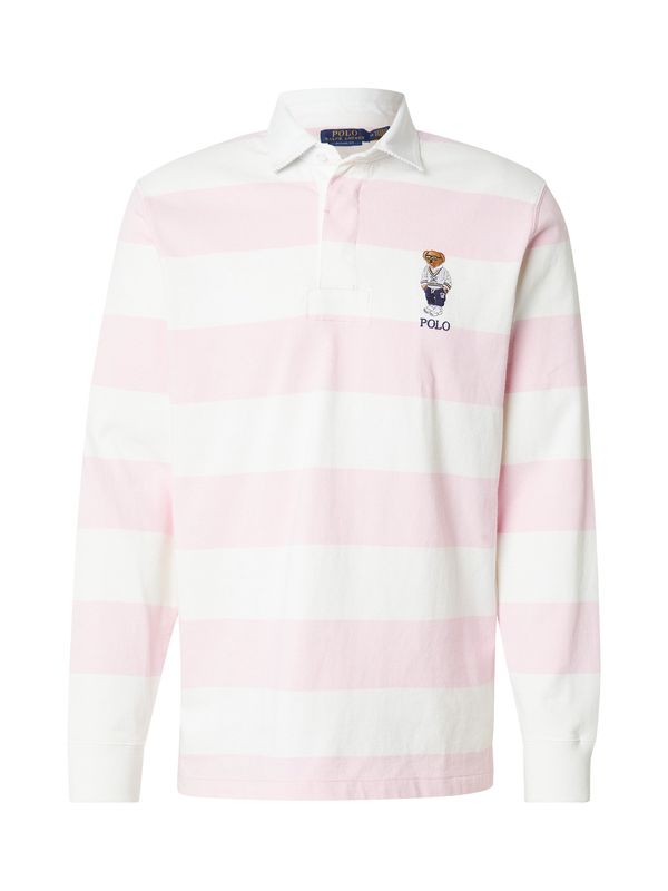 Polo Ralph Lauren Polo Ralph Lauren Majica  roza / prljavo bijela