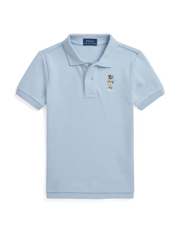 Polo Ralph Lauren Polo Ralph Lauren Majica  sivkasto bež / svijetloplava / svijetlosmeđa
