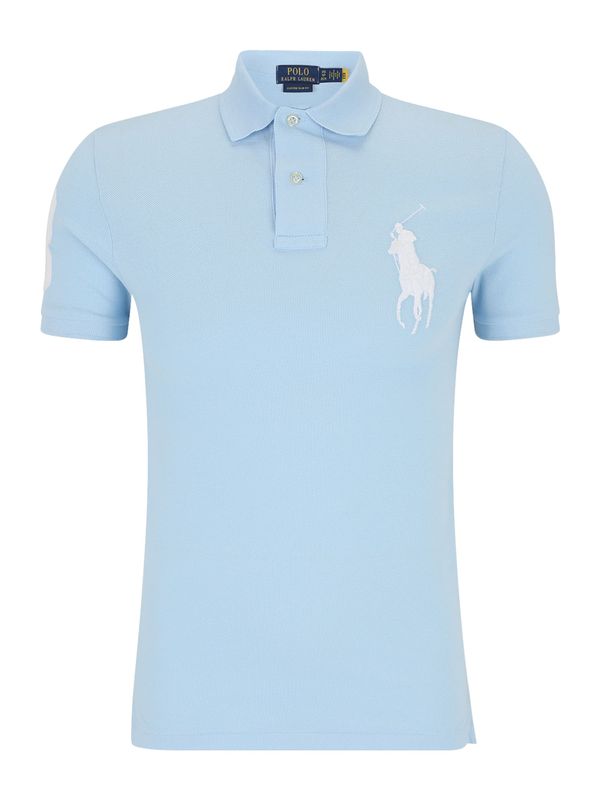 Polo Ralph Lauren Polo Ralph Lauren Majica  svijetloplava / bijela