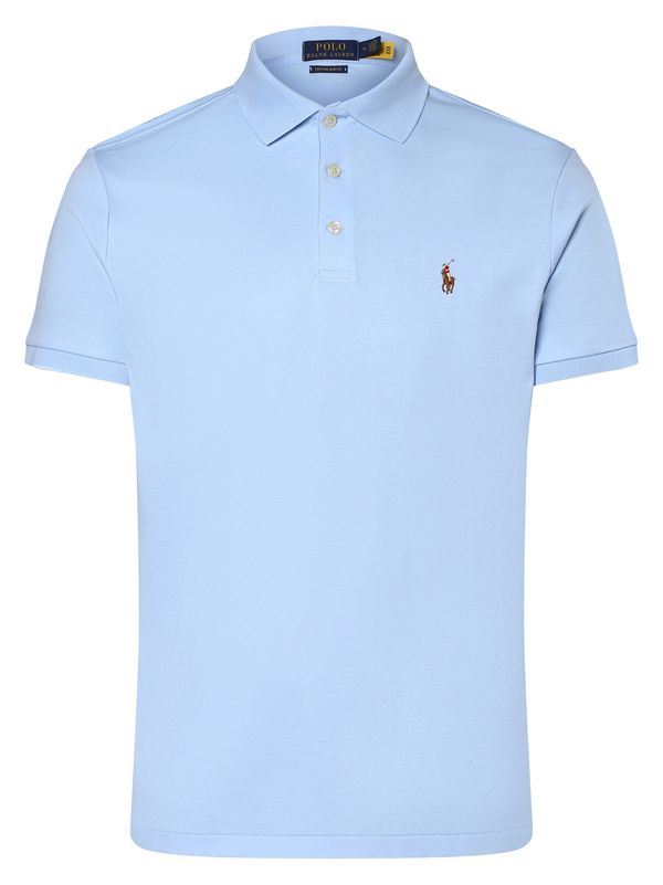 Ralph Lauren Polo Ralph Lauren Majica  svijetloplava / smeđa / crvena / bijela