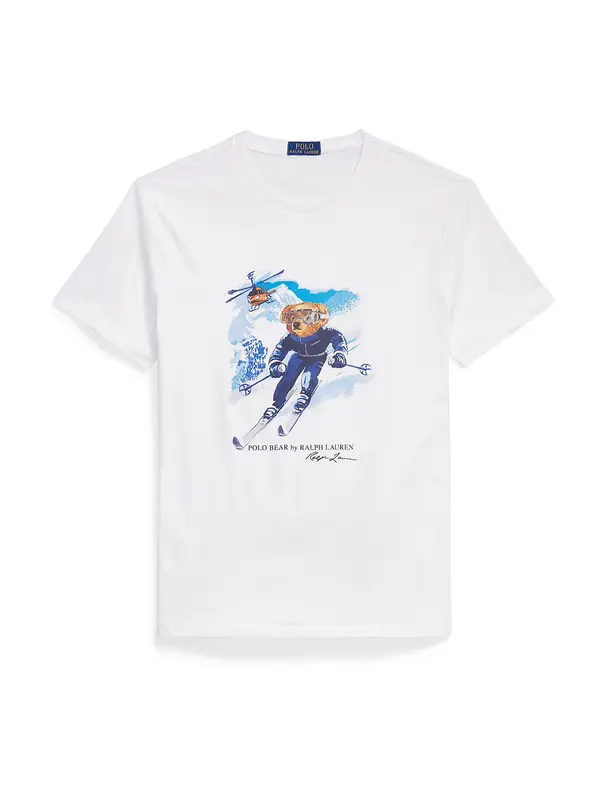 Polo Ralph Lauren Polo Ralph Lauren Majica  svijetloplava / tamno plava / karamela / bijela