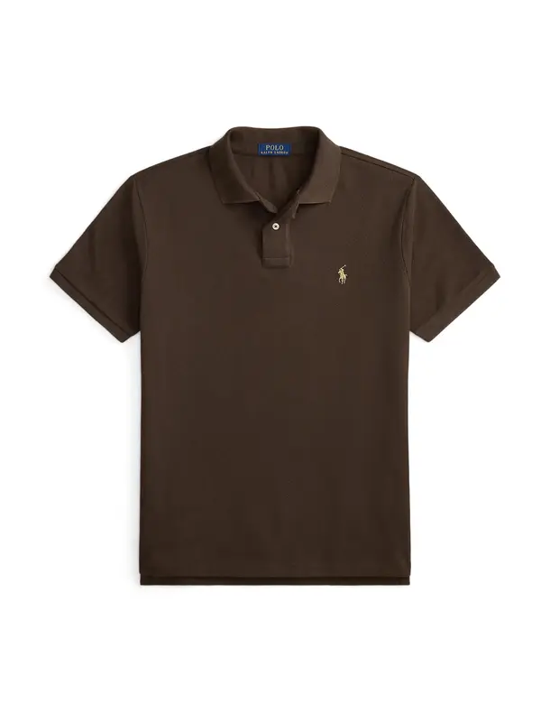 Polo Ralph Lauren Polo Ralph Lauren Majica  tamno smeđa / svijetložuta