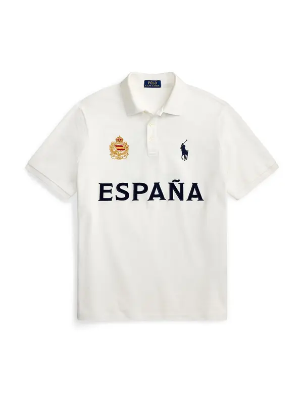 Polo Ralph Lauren Polo Ralph Lauren Majica  zlatno žuta / crna / bijela