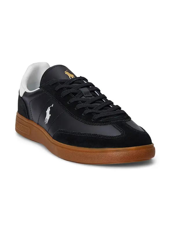 Polo Ralph Lauren Polo Ralph Lauren Niske tenisice 'Bedford'  crna / bijela