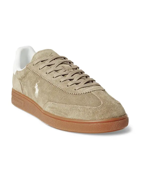 Polo Ralph Lauren Polo Ralph Lauren Niske tenisice 'BEDFORD'  pijesak / bijela