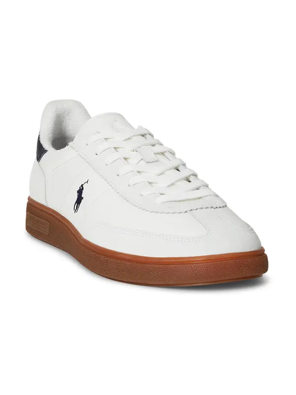 Polo Ralph Lauren Polo Ralph Lauren Niske tenisice 'BEDFORD'  svijetlosiva / crna / bijela