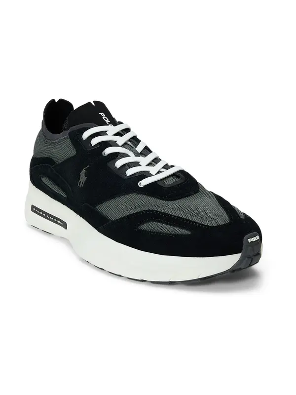Polo Ralph Lauren Polo Ralph Lauren Niske tenisice 'BOERUM'  siva / crna