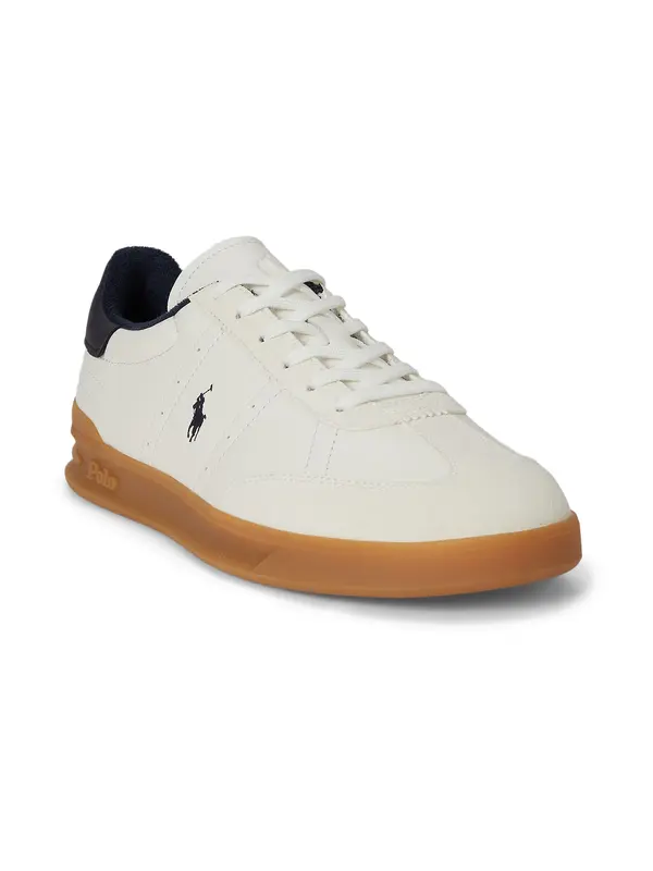 Polo Ralph Lauren Polo Ralph Lauren Niske tenisice 'HRT AERA'  mornarsko plava / vuneno bijela