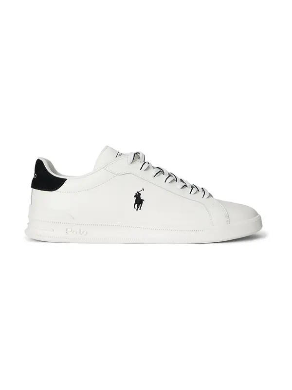 Polo Ralph Lauren Polo Ralph Lauren Niske tenisice 'HRT CRT II'  crna / bijela