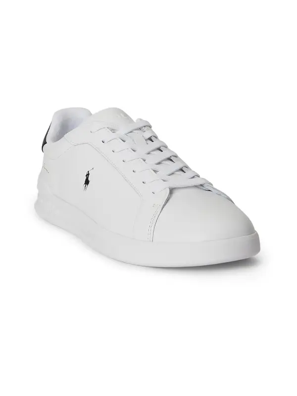Polo Ralph Lauren Polo Ralph Lauren Niske tenisice 'HRT CRT SIG'  crna / bijela