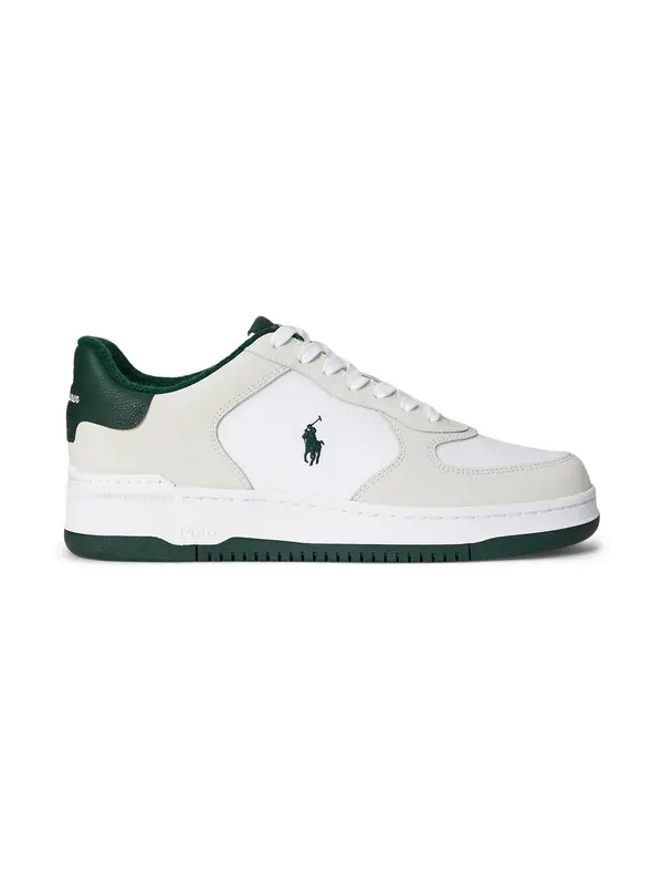 Polo Ralph Lauren Polo Ralph Lauren Niske tenisice 'MASTERS CRT'  kraljevski zelena / bijela / prljavo bijela