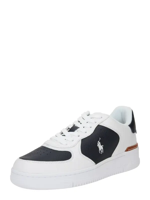 Polo Ralph Lauren Polo Ralph Lauren Niske tenisice 'MASTERS CRT'  morsko plava / smeđa / bijela