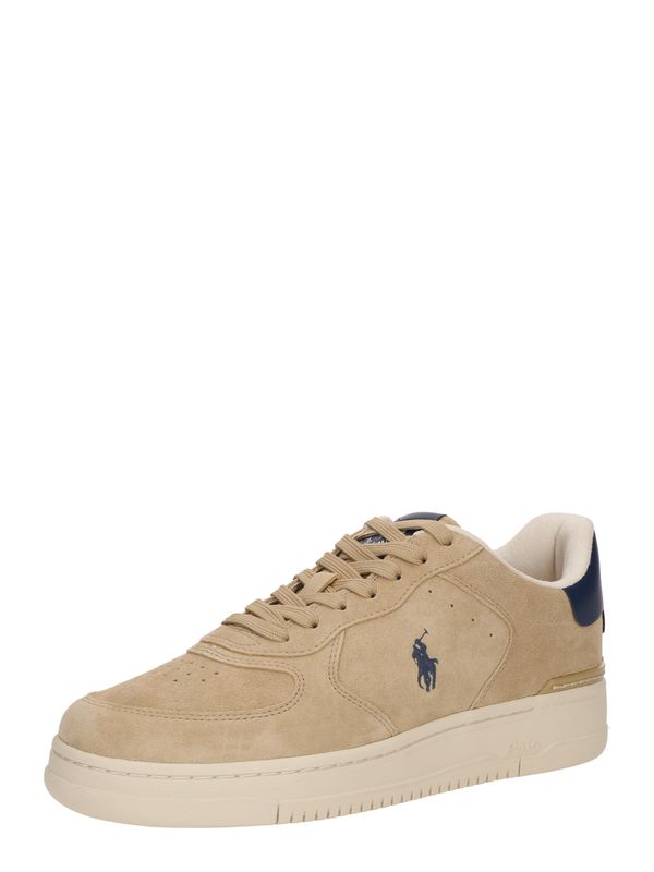 Ralph Lauren Polo Ralph Lauren Niske tenisice 'MASTERS CRT'  tamno bež / mornarsko plava