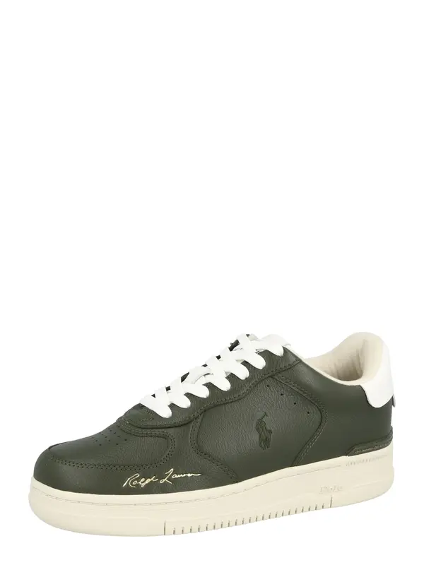 Polo Ralph Lauren Polo Ralph Lauren Niske tenisice 'MASTR CT'  maslinasta / tamno zelena