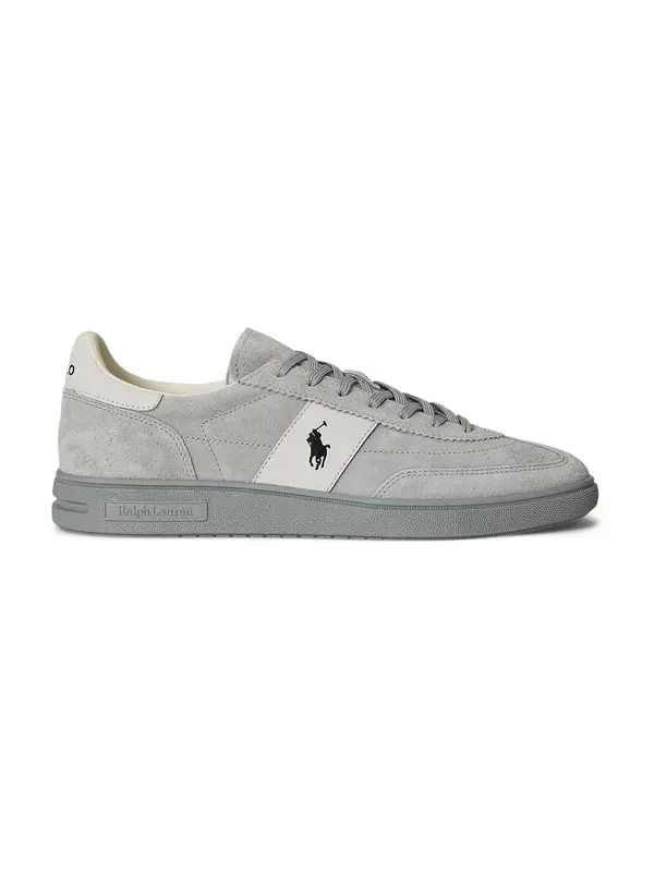 Polo Ralph Lauren Polo Ralph Lauren Niske tenisice  siva / crna / bijela