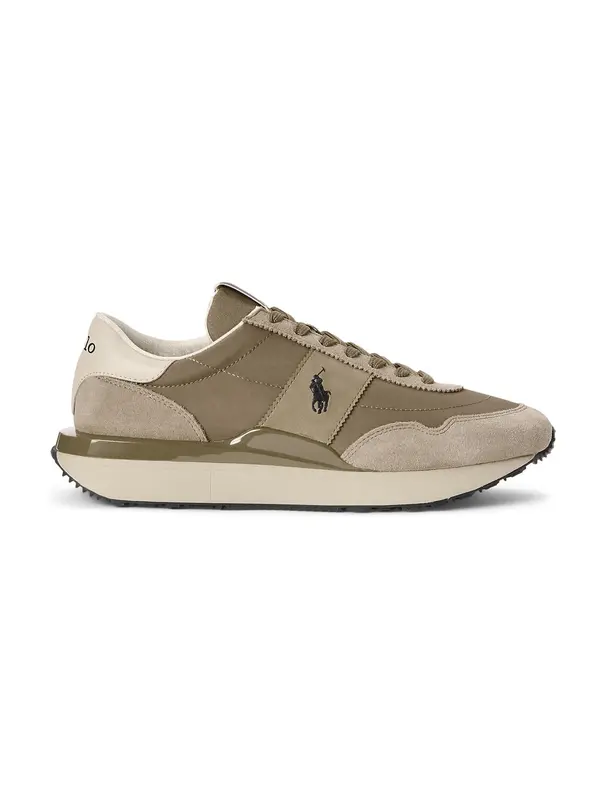 Polo Ralph Lauren Polo Ralph Lauren Niske tenisice 'TRAIN 89'  boja devine dlake (camel) / tamno bež / crna