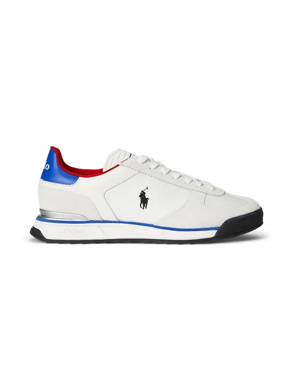 Polo Ralph Lauren Polo Ralph Lauren Niske tenisice 'VARICK'  plava / tamno crvena / crna / bijela