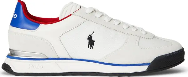 Polo Ralph Lauren Polo Ralph Lauren Niske tenisice 'VARICK'  plava / tamno crvena / crna / bijela