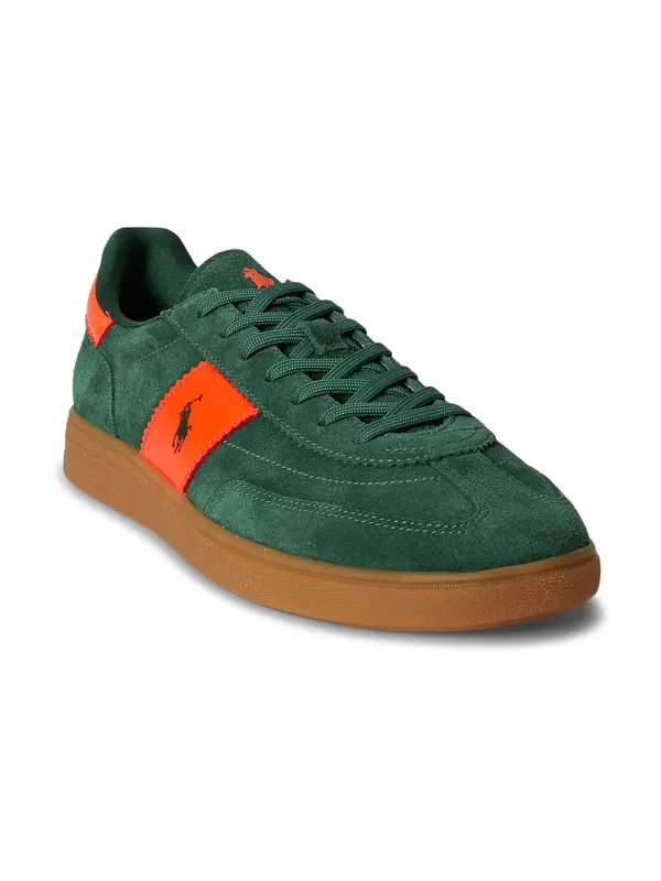 Polo Ralph Lauren Polo Ralph Lauren Niske tenisice  zelena / narančasta