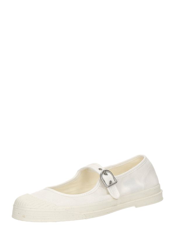 Polo Ralph Lauren Polo Ralph Lauren Otvorene balerinke 'ESSNCE'  bijela