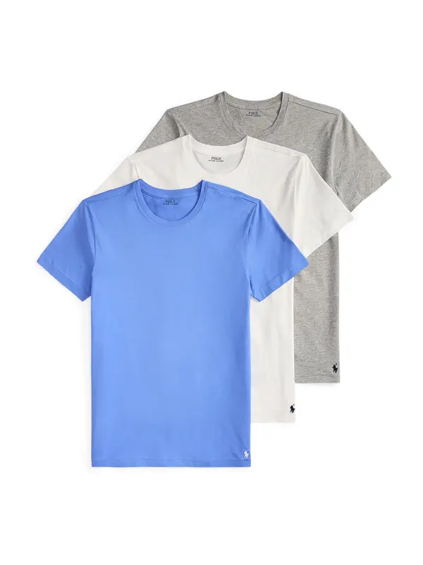 Polo Ralph Lauren Polo Ralph Lauren Potkošulja  plava / siva melange / bijela