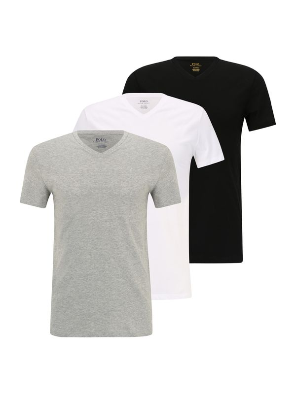 Polo Ralph Lauren Polo Ralph Lauren Potkošulja  siva / crna / bijela