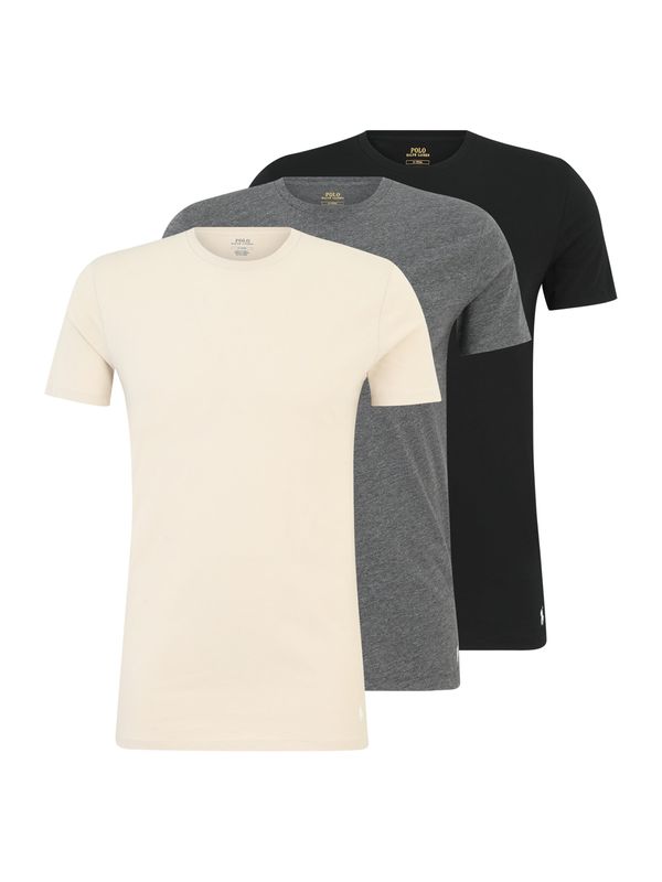 Polo Ralph Lauren Polo Ralph Lauren Potkošulja  siva melange / pastelno zelena / crna