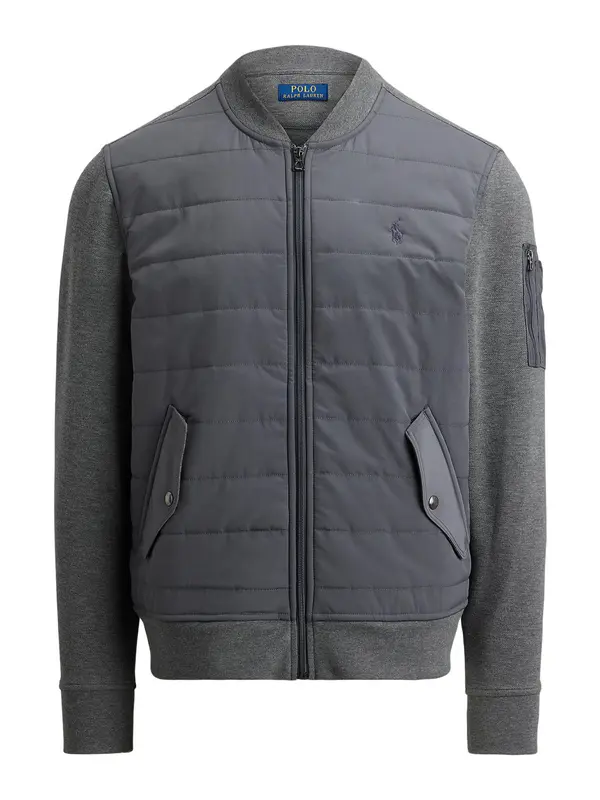 Polo Ralph Lauren Polo Ralph Lauren Prijelazna jakna  bazalt siva / siva melange