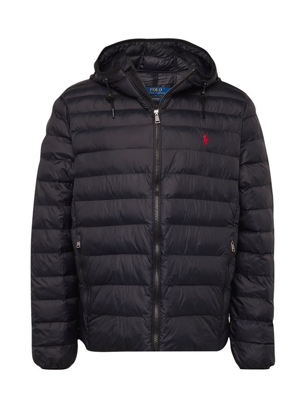 Polo Ralph Lauren Polo Ralph Lauren Prijelazna jakna  crvena / crna