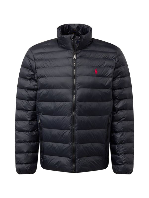 Polo Ralph Lauren Polo Ralph Lauren Prijelazna jakna 'TERRA'  crvena / crna