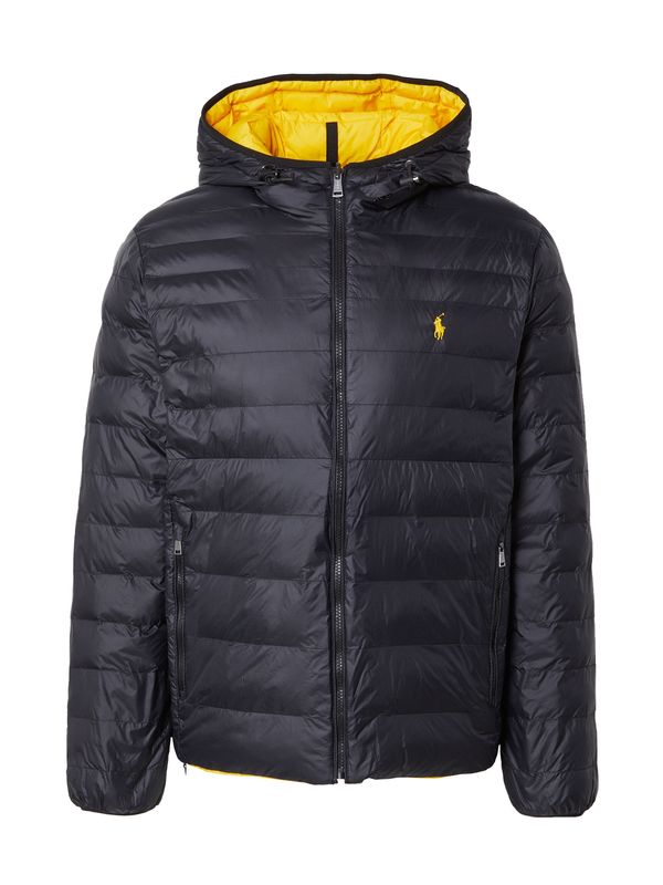 Polo Ralph Lauren Polo Ralph Lauren Prijelazna jakna 'TERRA'  limun žuta / crna