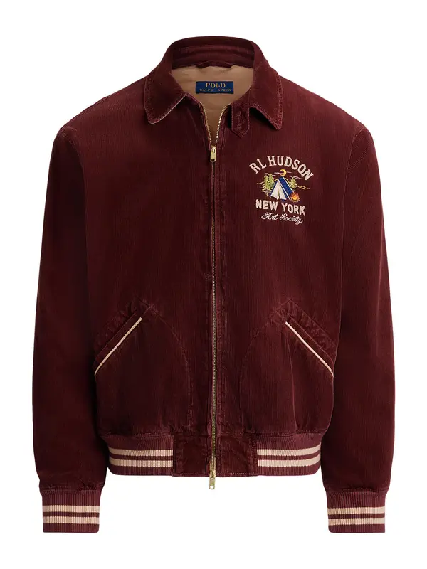 Polo Ralph Lauren Polo Ralph Lauren Prijelazna jakna 'WALE'  svijetlobež / plava / kivi zelena / trešnja crvena