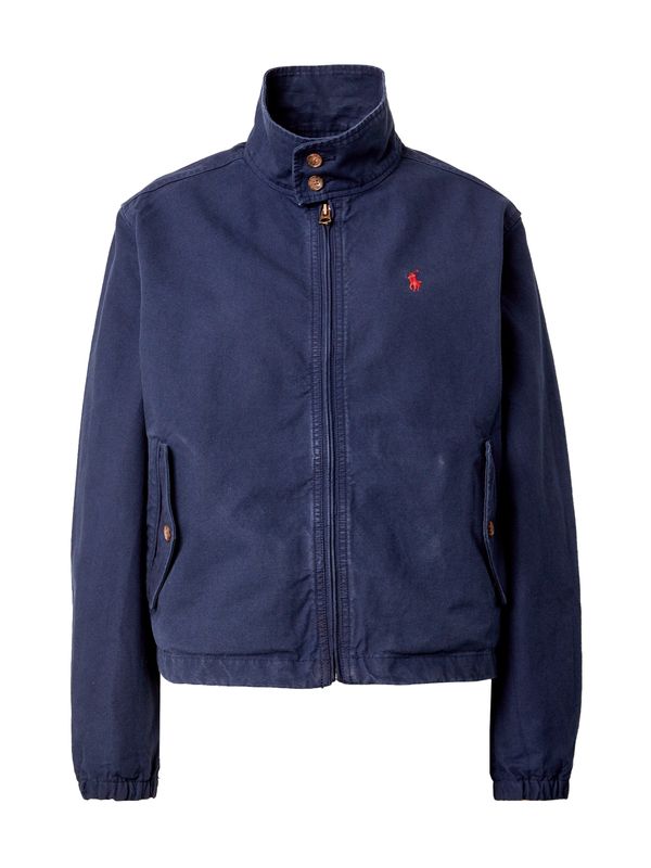 Polo Ralph Lauren Polo Ralph Lauren Prijelazna jakna 'WINDBREAKER'  mornarsko plava / crvena