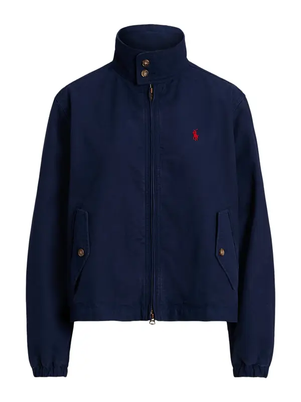 Polo Ralph Lauren Polo Ralph Lauren Prijelazna jakna 'WINDBREAKER'  mornarsko plava / crvena