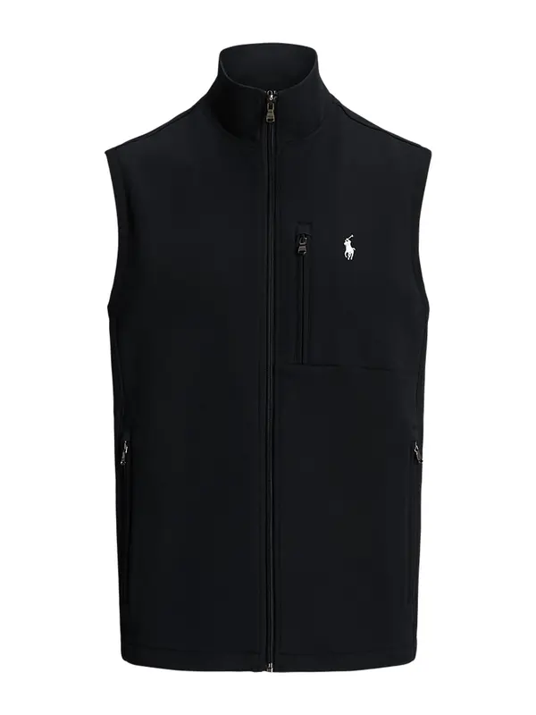 Polo Ralph Lauren Polo Ralph Lauren Prsluk  crna / bijela