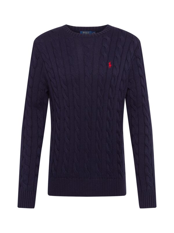 Ralph Lauren Polo Ralph Lauren Pulover 'Driver'  mornarsko plava / crvena