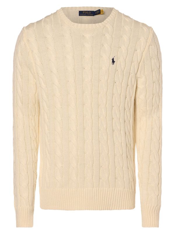 Polo Ralph Lauren Polo Ralph Lauren Pulover  ecru/prljavo bijela