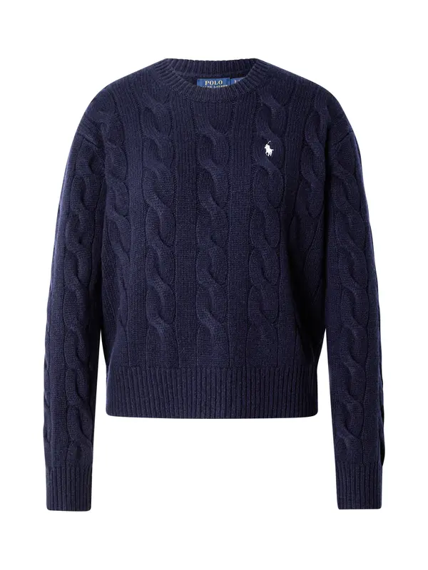Polo Ralph Lauren Polo Ralph Lauren Pulover  mornarsko plava / bijela