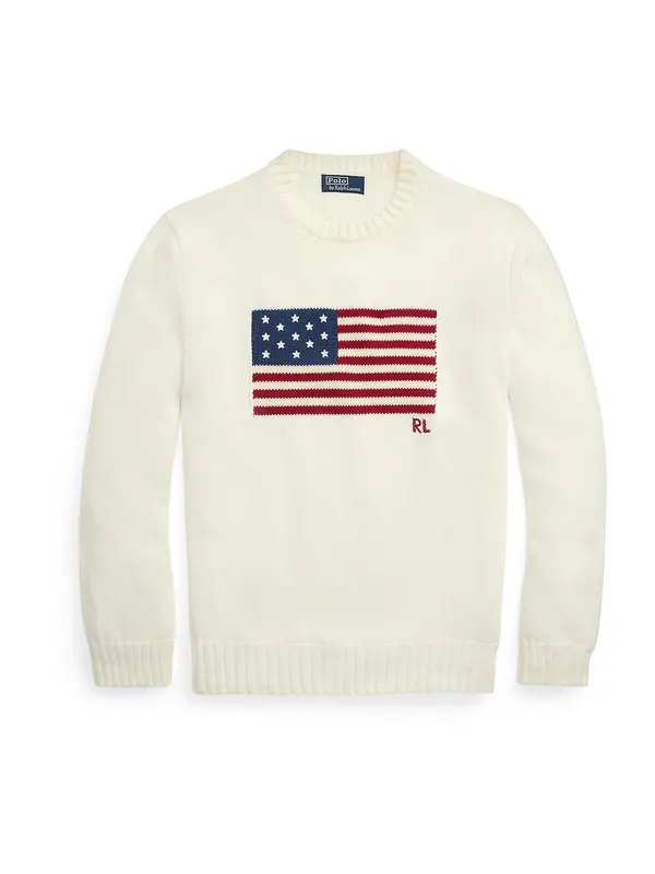 Polo Ralph Lauren Polo Ralph Lauren Pulover  mornarsko plava / krvavo crvena / bijela