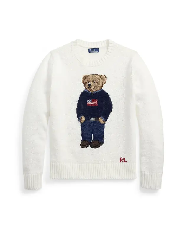 Polo Ralph Lauren Polo Ralph Lauren Pulover  morsko plava / mornarsko plava / smeđa / bijela